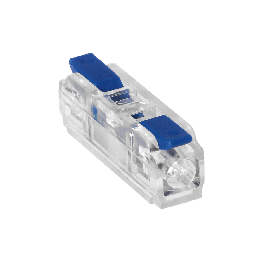 1-wire clamp splicing connector, double-sided, for any 0.75-4mm² wire, IEC 250V/32A, bag of 10 pcs.