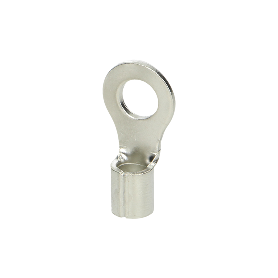 Non-insulated ring terminals, max. section 10mm², ring for M6 screw, blister pack: 10 pcs.