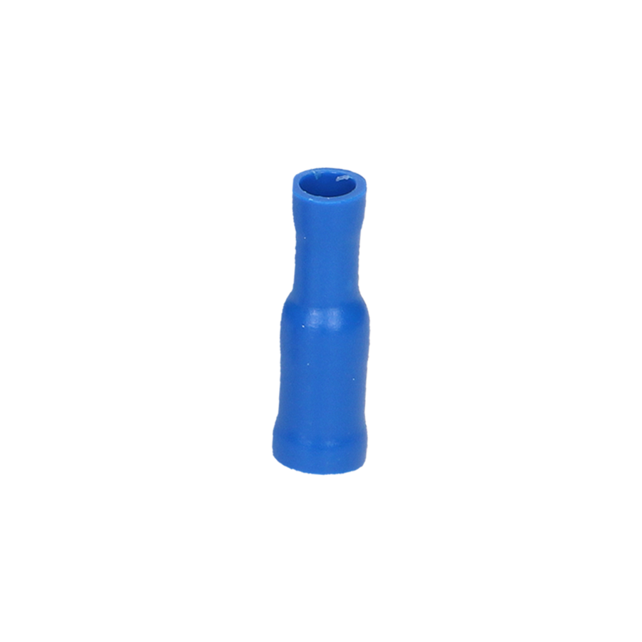 Fully insulated blade receptacle terminal, max. section 2.5mm², width: 6.3mm, blister pack: 10 pcs.