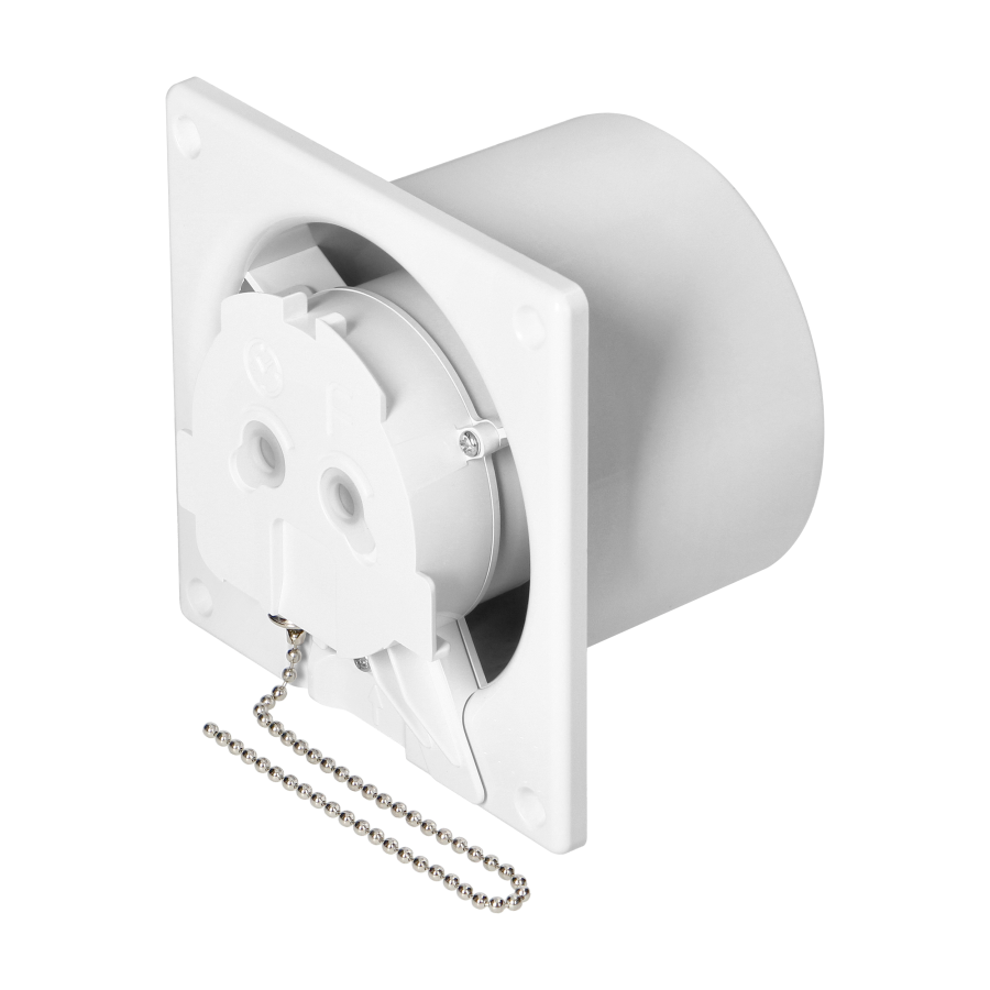 Bathroom fan 100mm - Premium - cord with switch and ball bearings