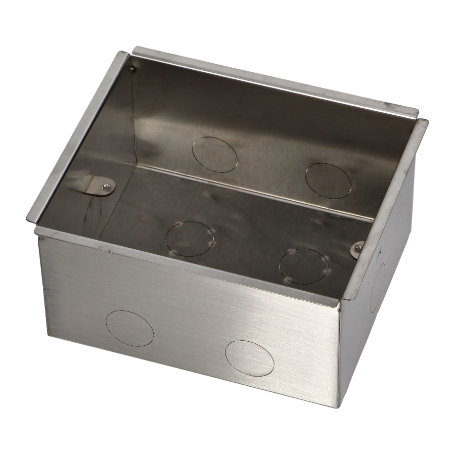 Concrete screed box for floor sockets OR-GP-9201 series