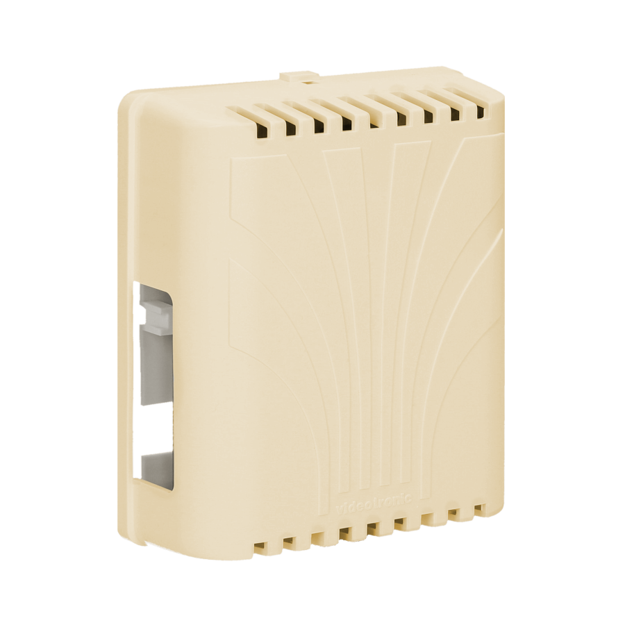 Two-tone Gong Plus doorbell, 8V, beige