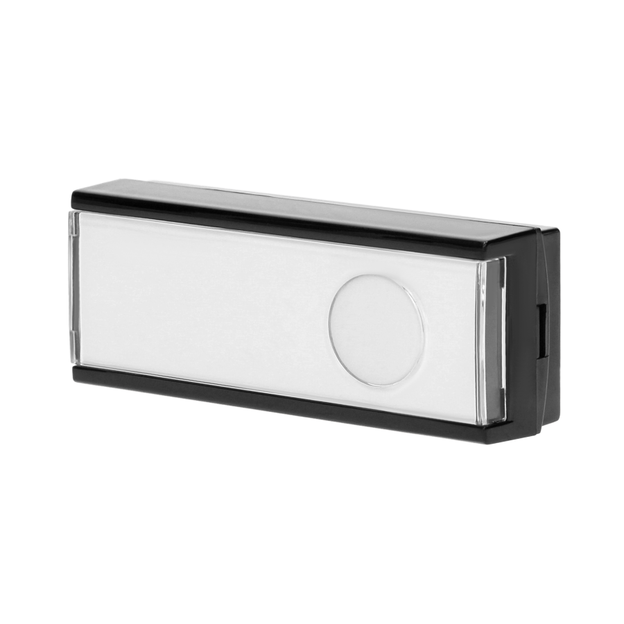 Hermetic doorbell button for the extension of CALYPSO II series