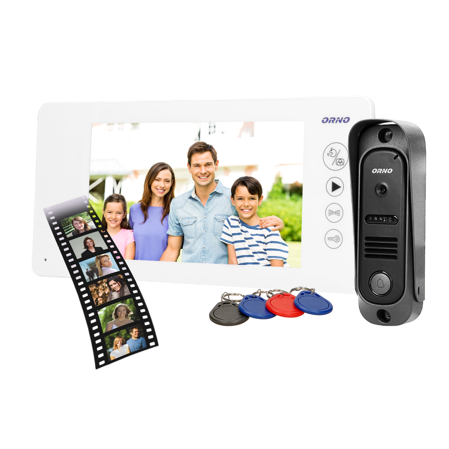 Single family videodoorphone ARCUS RFID, 7"