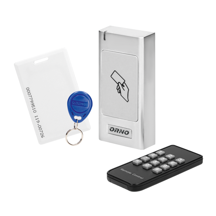 Cards and proximity tags reader, waterproof, metal case, IP66