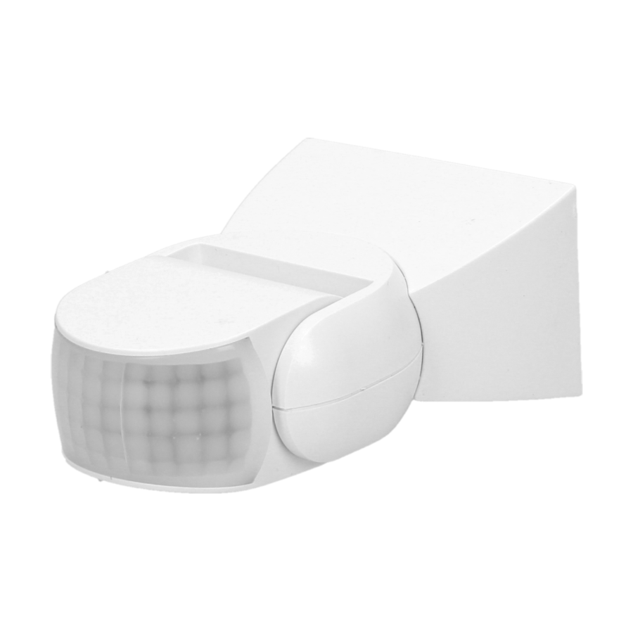 Adjustable PIR motion sensor 360°/180°, IP65