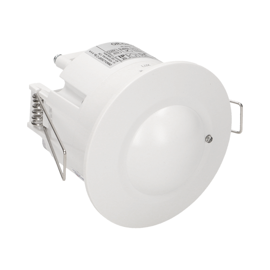 Flush mounted microwave sensor 360°