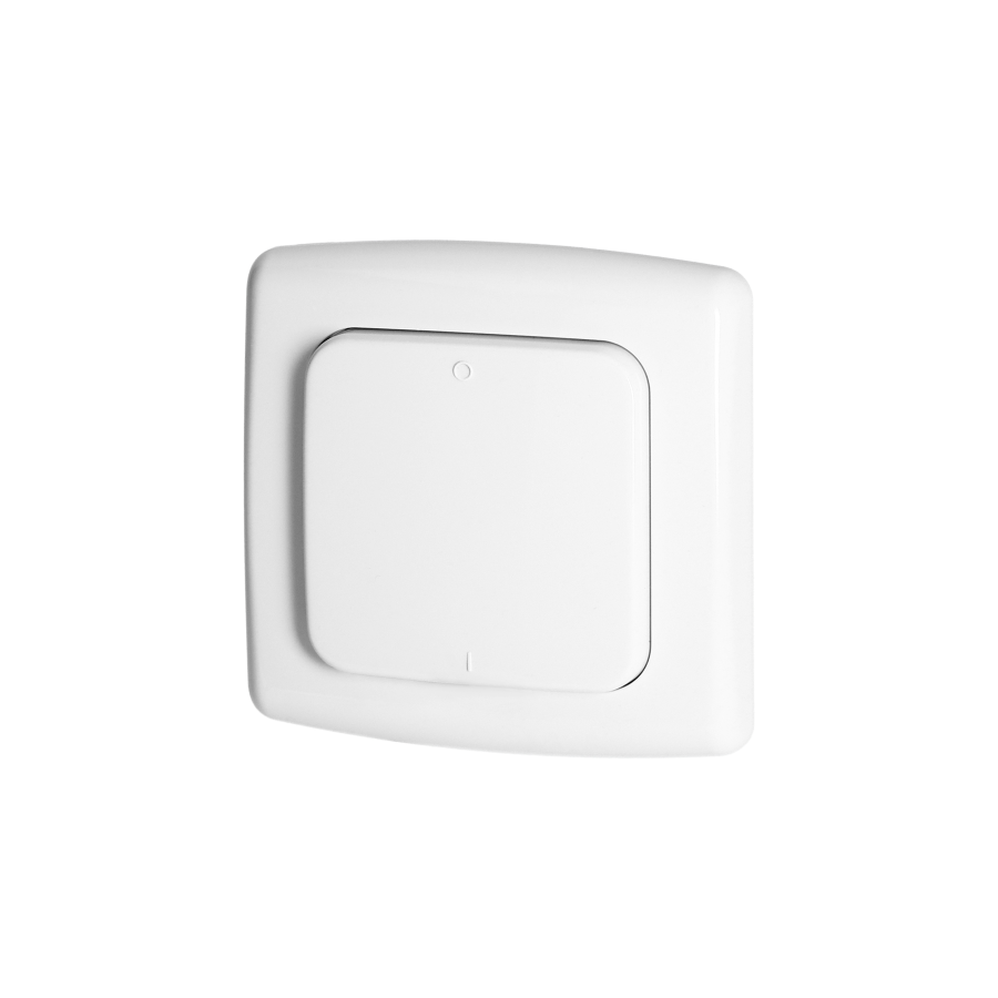  Switch with 1 channel and radio transmitter, used for wireless control of flush-mounted switches and sockets,...