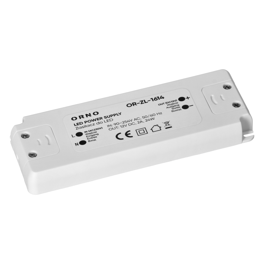 Zasilacz do LED 12VDC 24W, IP20