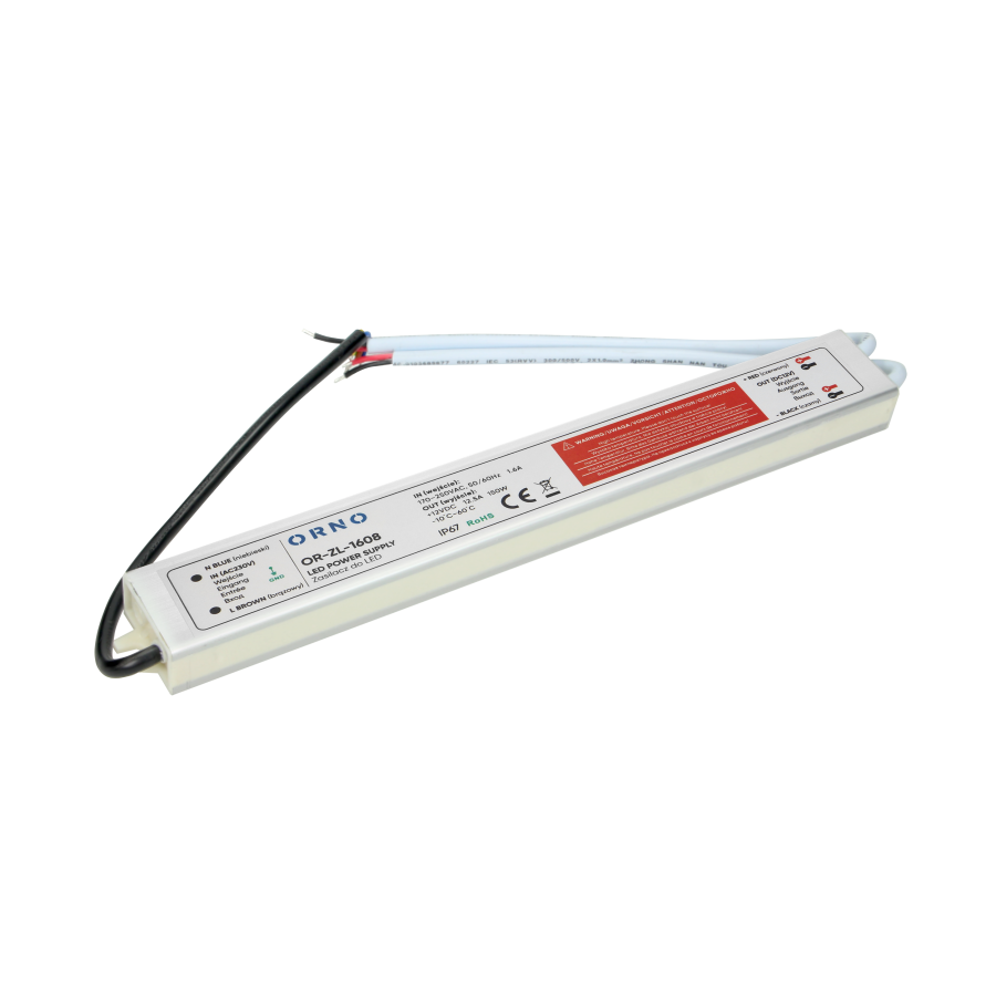 Zasilacz do LED 12VDC 150W, IP67