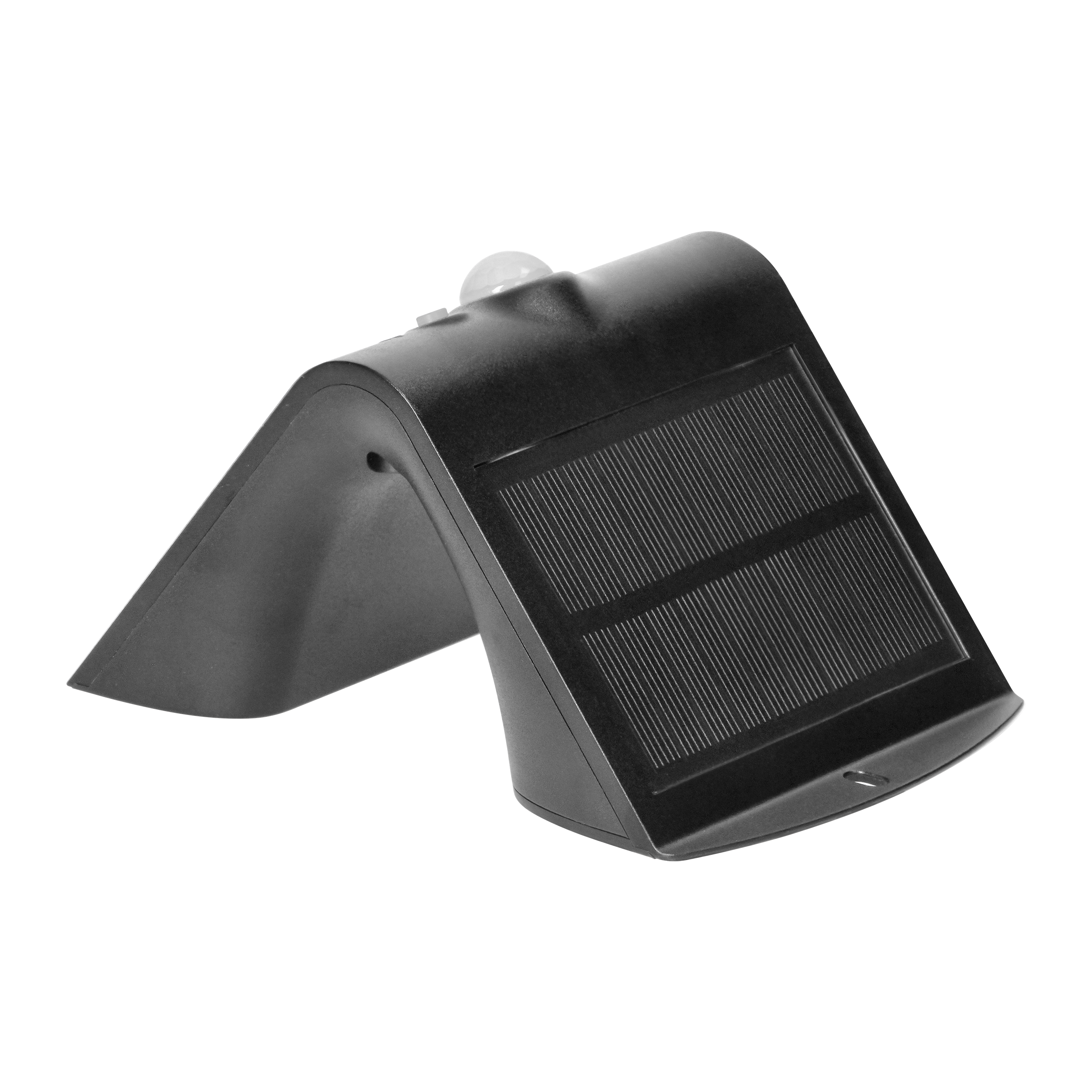 Lampe de jardin solaire avec détecteur de mouvement couleur noir - Orno