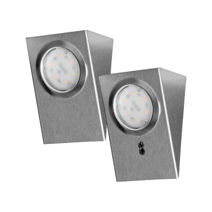 LED-Unterbauleuchten-Set 2,5W, 180lm, INOX innovations POLSKA - | ORNO Living Schalter, berührungslosem mit 4000K
